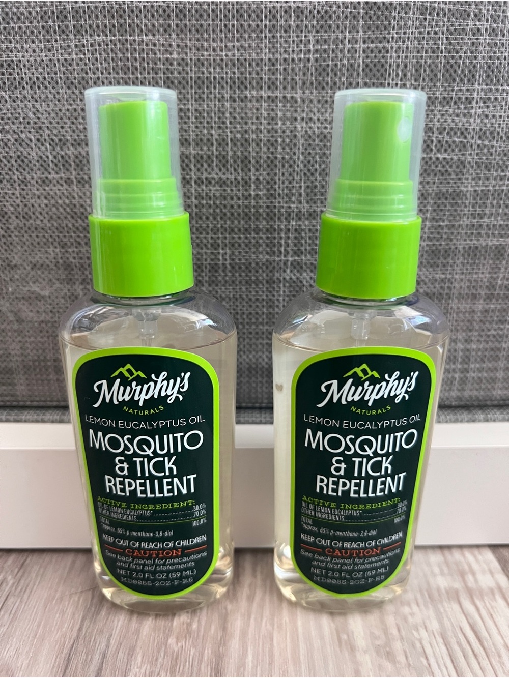 Murphy's Naturals Lemon Eucalyptus Oil Mosquito & Tick Spray 2-Pack 2 oz/each